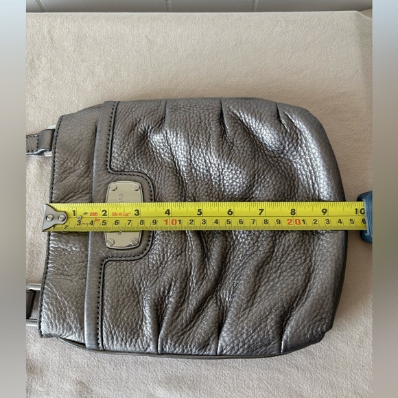 Michael Kors Metallic Leather Crossbody Bag - Picture 11 of 11